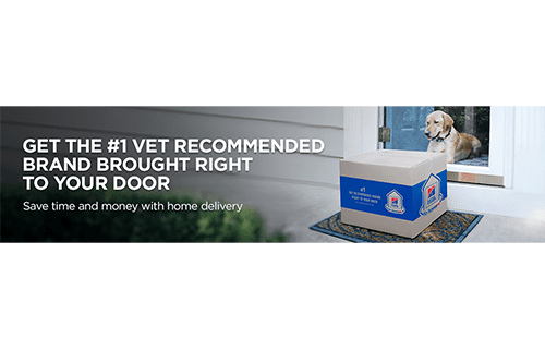 Get the #1 vet recommended brand brought right to your door